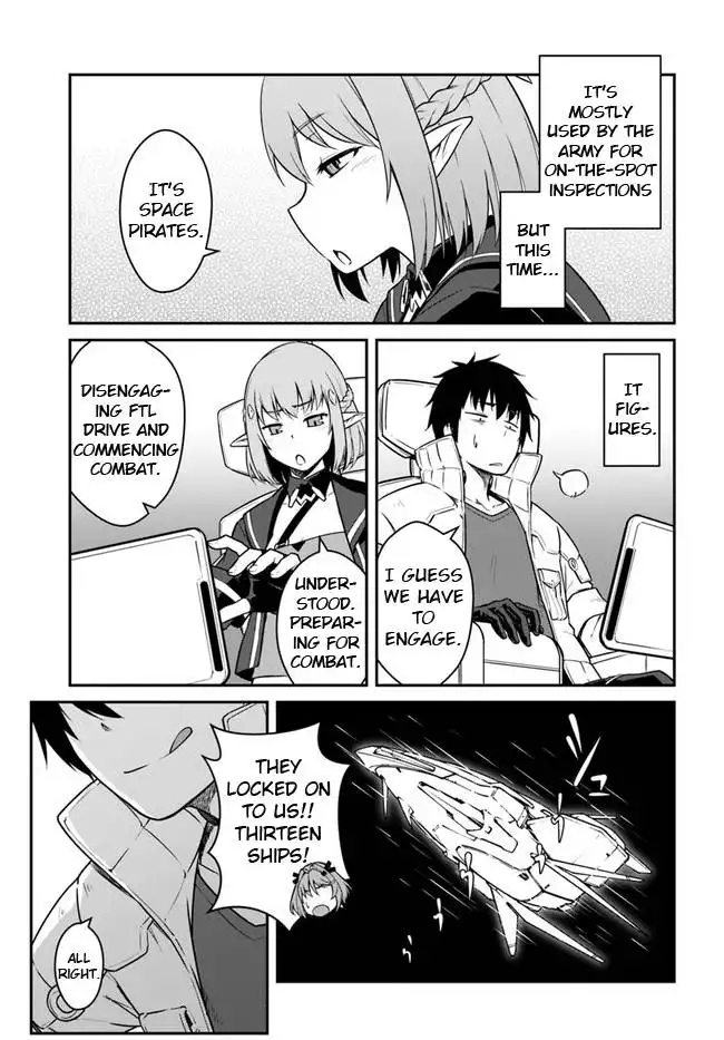 Mezametara Saikyou Soubi to Uchuusen-mochi Datta no de, Ikkodate Mezashite Youhei Toshite Jiyuu ni Ikitai Chapter 22.1 9